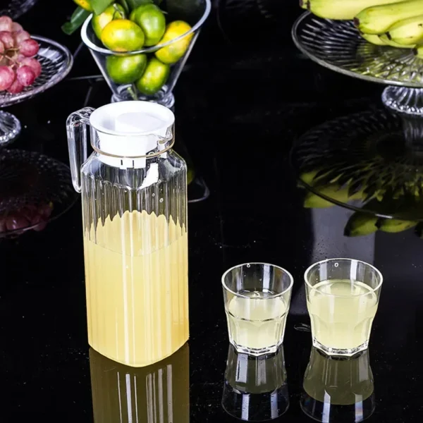 1.1L عصير الماء JUG زجاجة إبريق كوكتيل الثلاجة المطبخ أغطية المنزل أداة المطبخ لتخزين مشروبات العصير الطازجة - Image 3