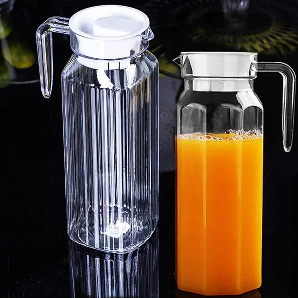 1.1L عصير الماء JUG زجاجة إبريق كوكتيل الثلاجة المطبخ أغطية المنزل أداة المطبخ لتخزين مشروبات العصير الطازجة