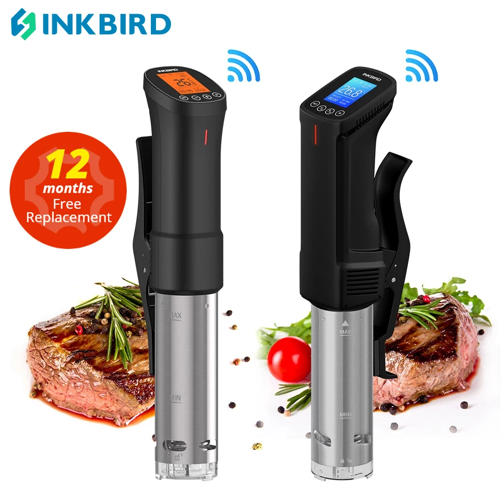 INKBIRD الاتحاد الأوروبي التوصيل فراغ Sous فيديو طباخ الغمر المروج الطبخ الدقيق واي فاي التحكم 1000 واط سخان درجة حرارة دقيقة