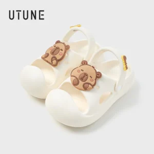 “صنادل كابيبارا اللطيفة UTUNE – راحة مرحة للأطفال ”