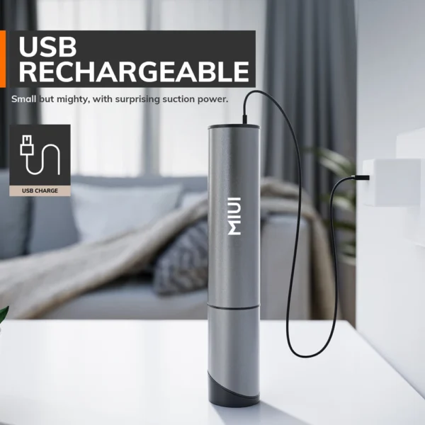 مكنسة كهربائية محمولة MIUI Model-X – لاسلكية USB - Image 5