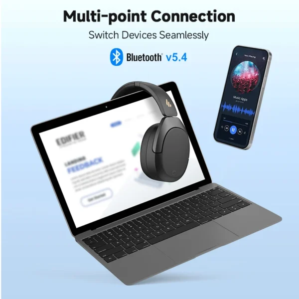 سماعات Edifier W830NB اللاسلكية مع إلغاء الضوضاء - Image 6