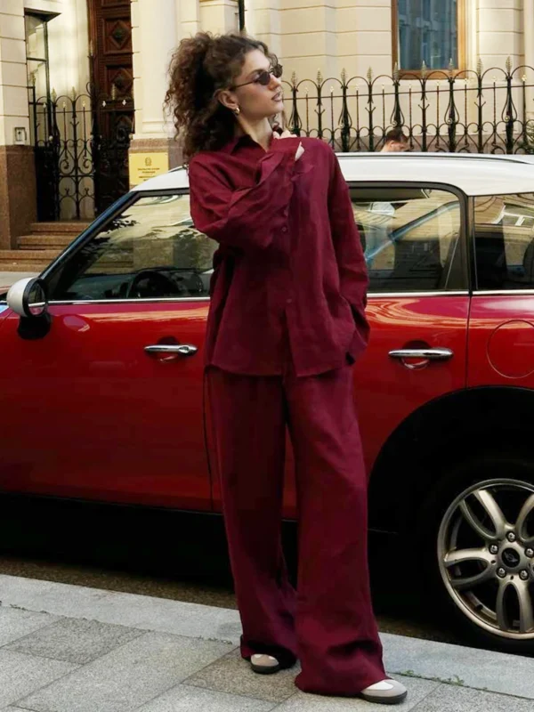 طقم “BornLadies” القطني الصيفي - Image 3