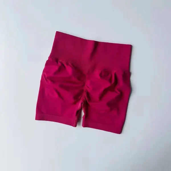 شورت يوجا نسائي بخصر مرتفع وجفاف سريع - Image 6