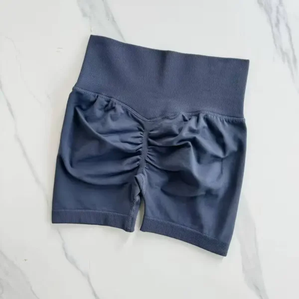 شورت يوجا نسائي بخصر مرتفع وجفاف سريع - Image 3