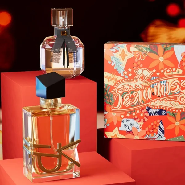 مجموعة عطور نسائية 2x50 مللي بهدية فاخرة - Image 2