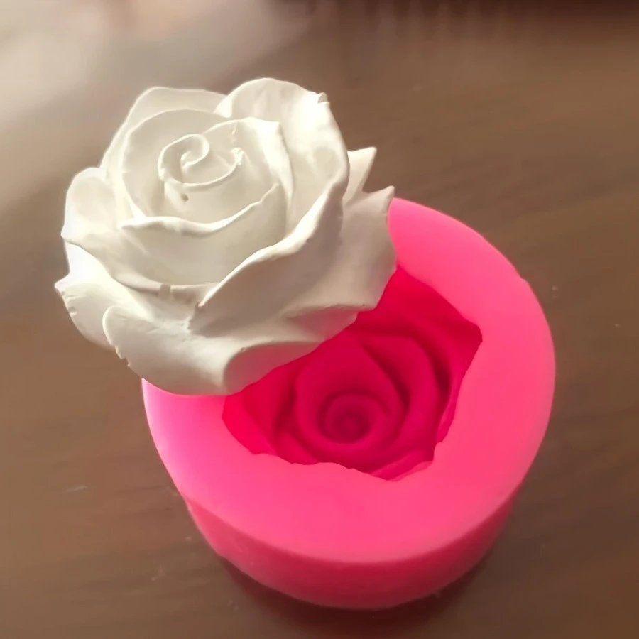 قالب سيليكون ثلاثي الأبعاد – شكل وردة Bloom Rose
