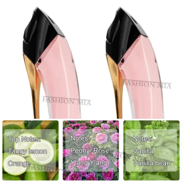 عطر زهري أنثوي – 80 مل – رذاذ نسائي يدوم طويلاً - Image 4