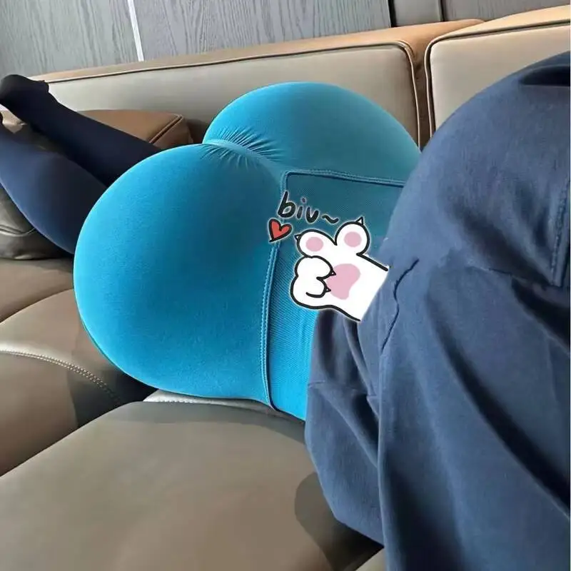 شورت يوجا نسائي بخصر مرتفع وجفاف سريع