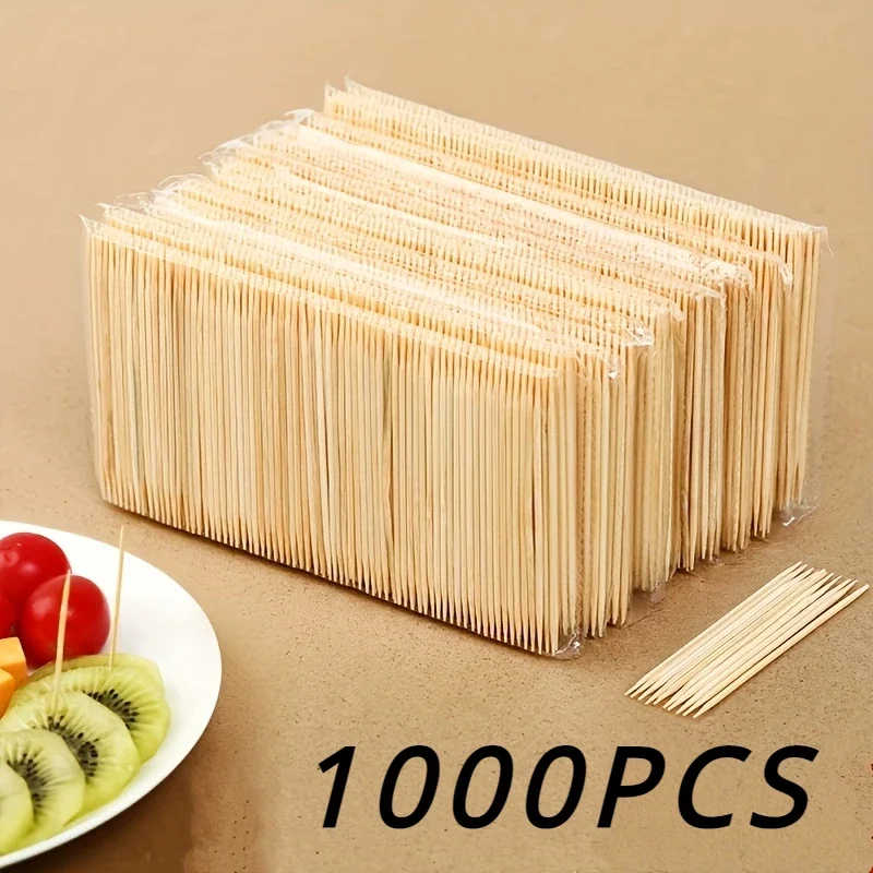 1000 عود تنظيف أسنان بالخيط – من الخيزران الطبيعي