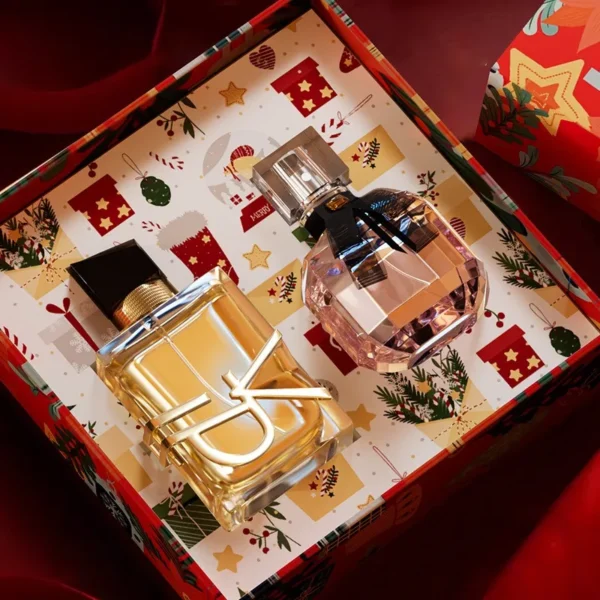 مجموعة عطور نسائية 2x50 مللي بهدية فاخرة
