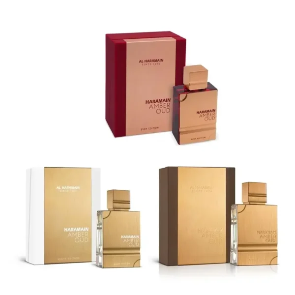 عطر كهرماني ذهبي فاخر – 60 مل – للجنسين - Image 2