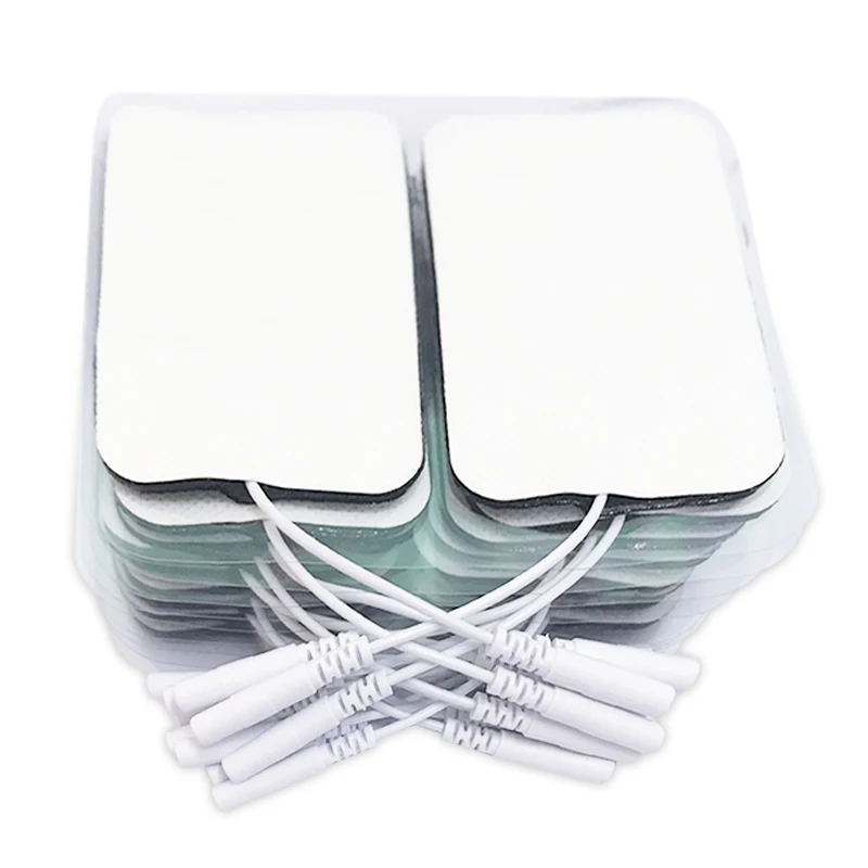 لصقات أقطاب كهربائية لتقوية العضلات – 10/20 قطعة لآلات العلاج (TENS)