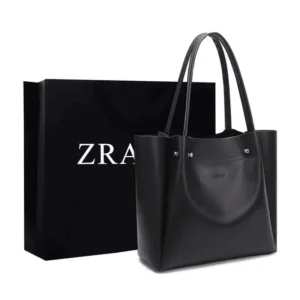 Zhome – حقيبة كتف كبيرة متعددة الاستخدامات بتصميم Preppy