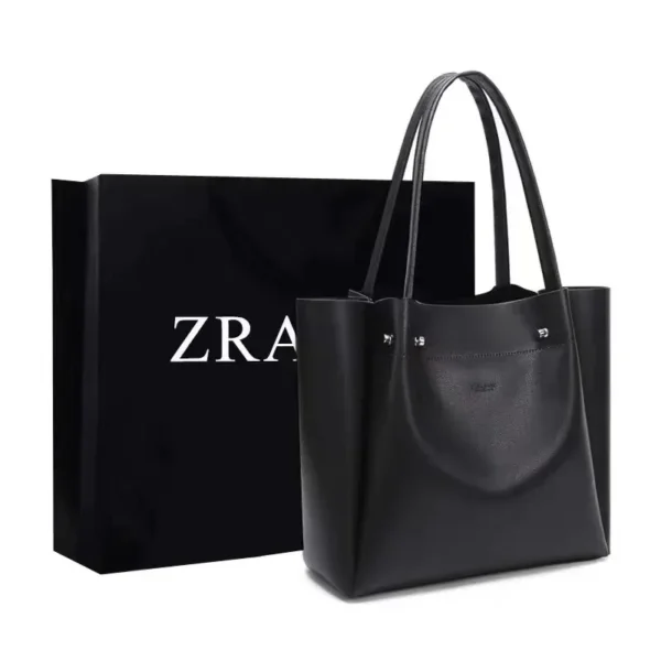 Zhome – حقيبة كتف كبيرة متعددة الاستخدامات بتصميم Preppy