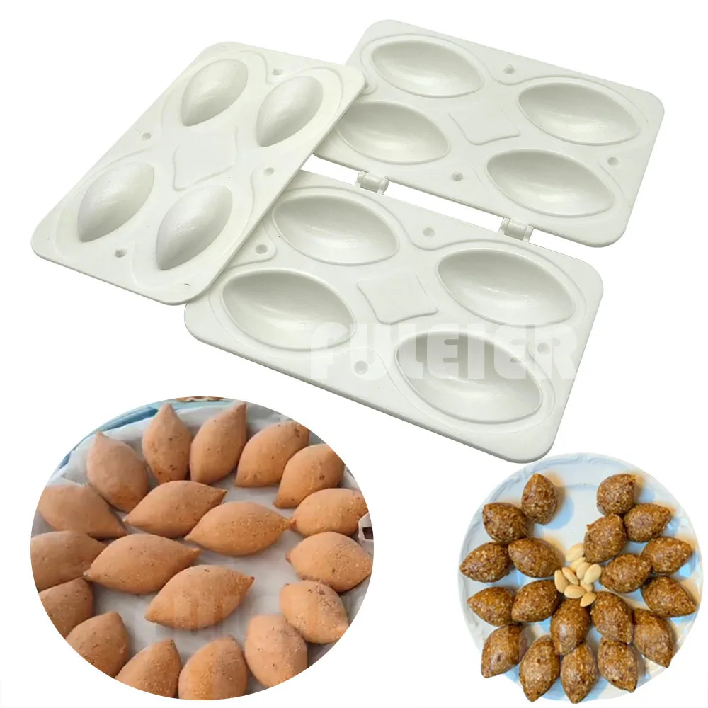 4 ثقوب صانع كرات اللحم دليل صانع قوالب رغيف اللحم أدوات مطبخ محشوة كرات اللحم Kibbeh صانع المعالج لفة كعكة الحلوى ديكور