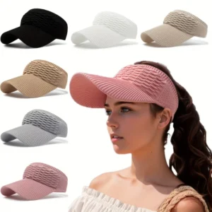 🧢 قبعة رياضية مفتوحة للنساء للحماية من الشمس