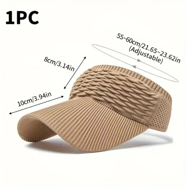 🧢 قبعة رياضية مفتوحة للنساء للحماية من الشمس - Image 2