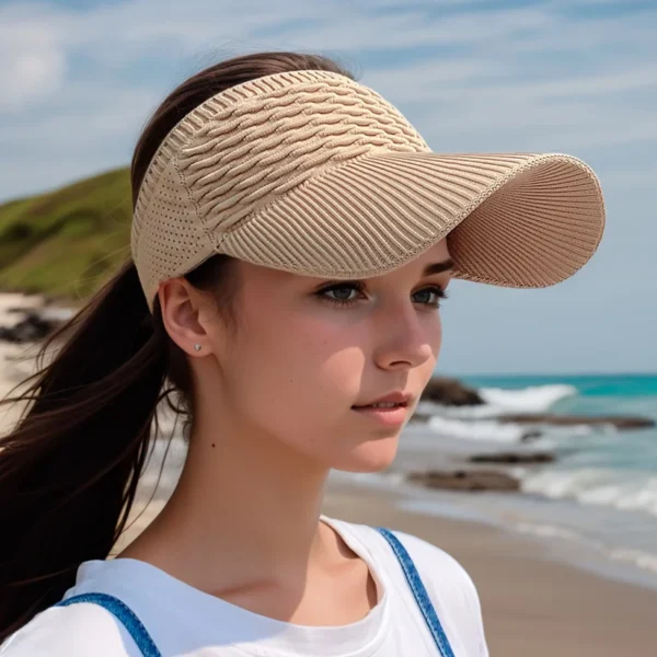 🧢 قبعة رياضية مفتوحة للنساء للحماية من الشمس - Image 3